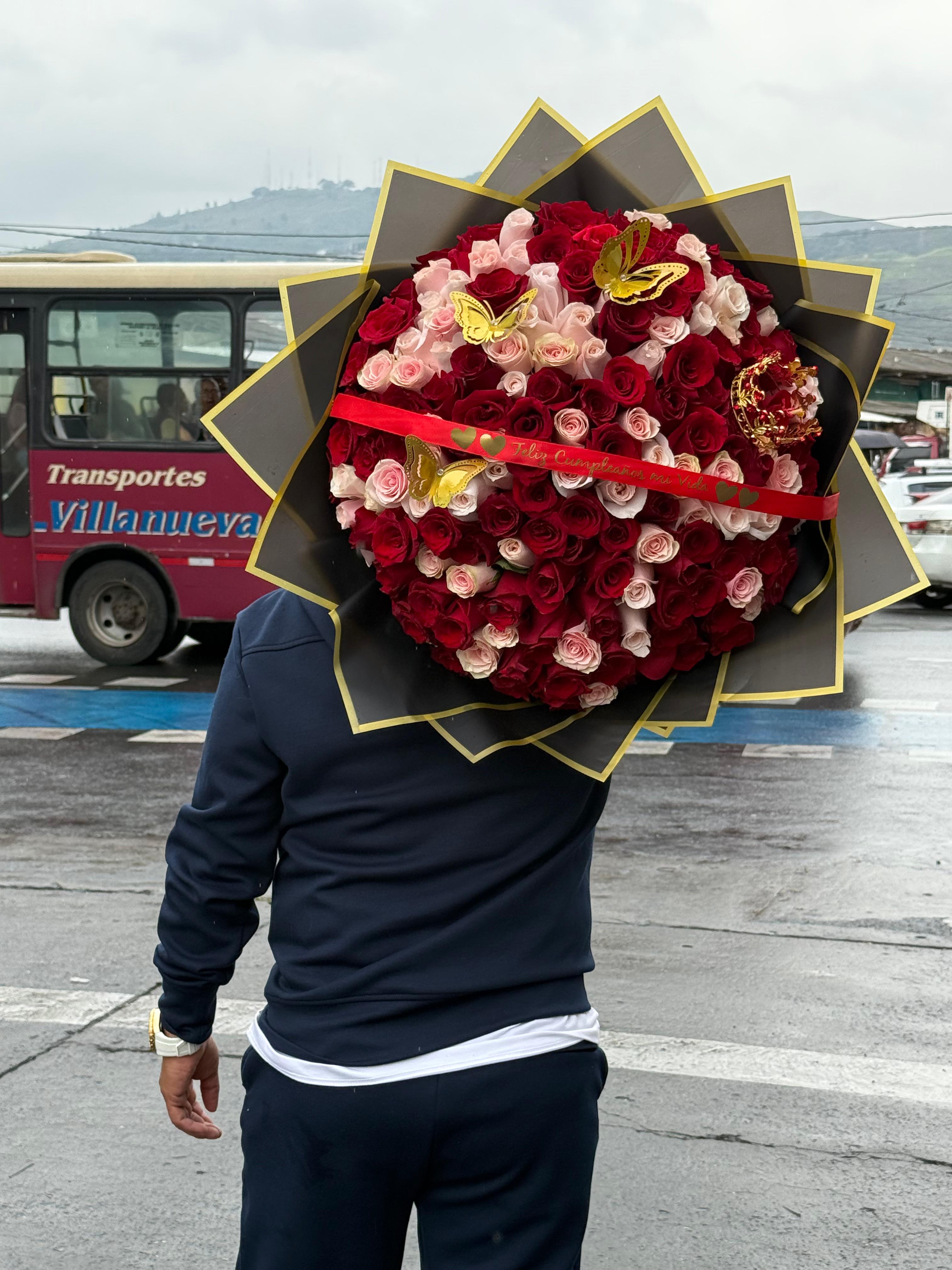 Buchón 250 rosas