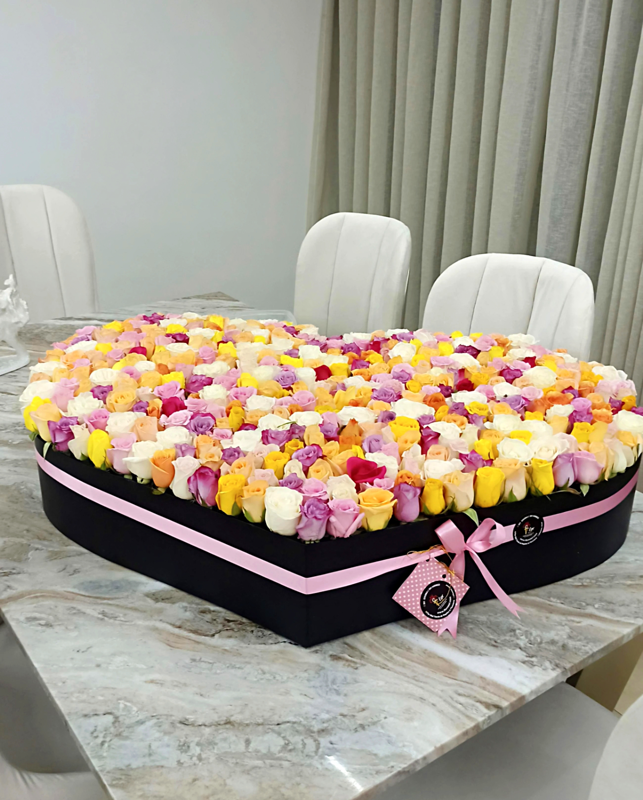 Caja de Lujo 300 rosas